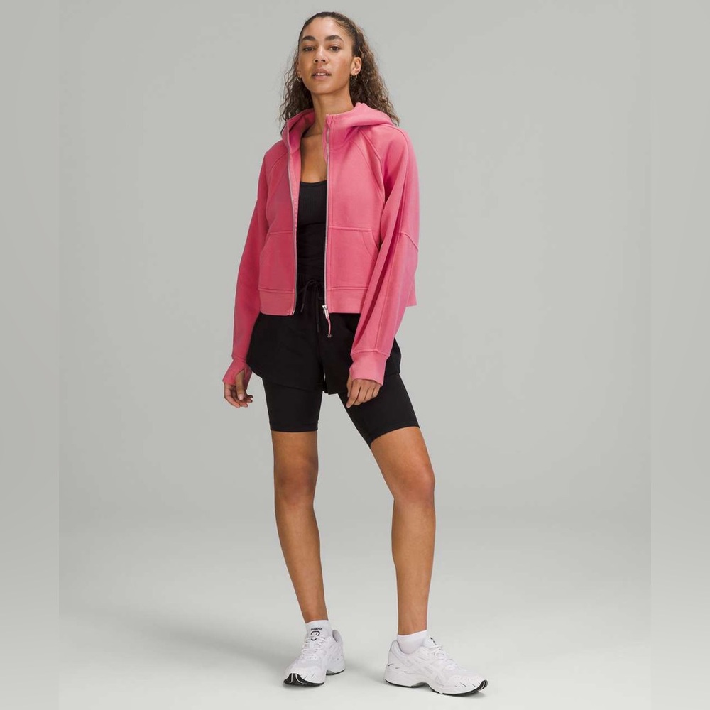 Lululemon Oversized Full-Zip Scuba - Pink Blossom